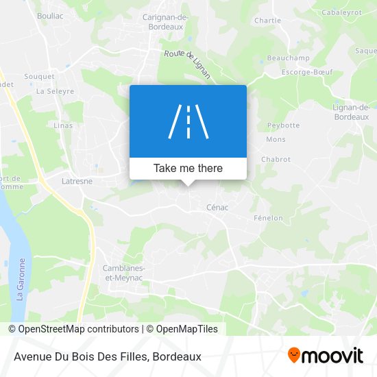 Avenue Du Bois Des Filles map