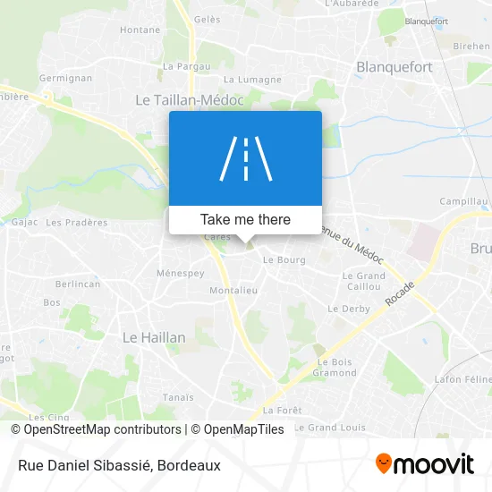 Rue Daniel Sibassié map