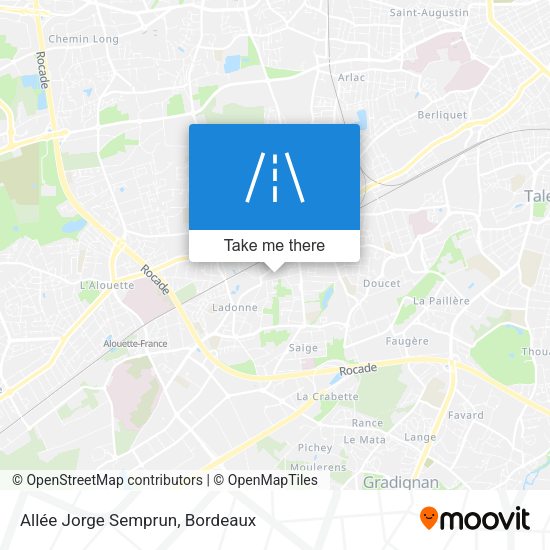 Allée Jorge Semprun map
