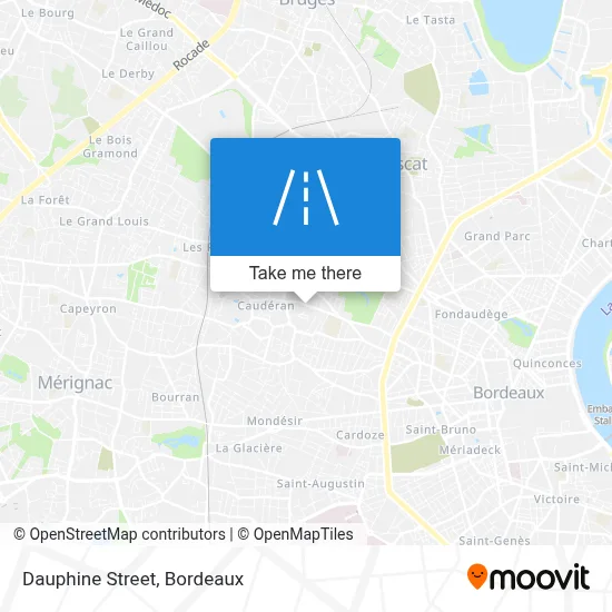 Rue De La Dauphine map