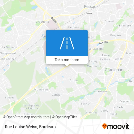 Rue Louise Weiss map