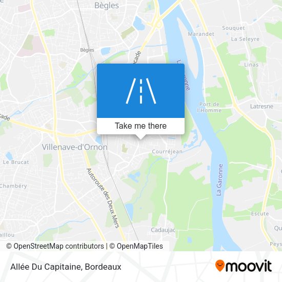 Allée Du Capitaine map