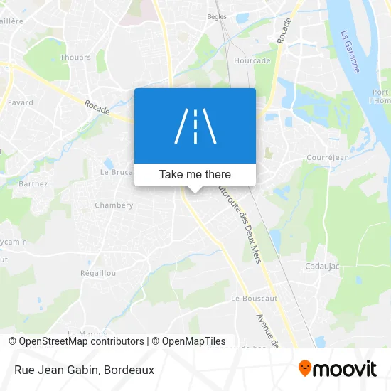 Rue Jean Gabin map