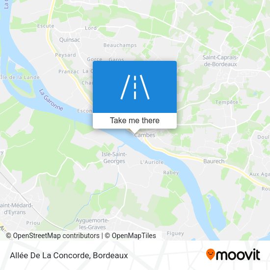 Allée De La Concorde map