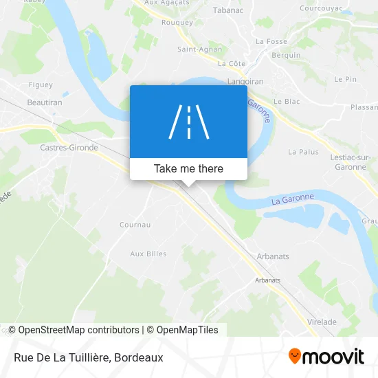 Rue De La Tuillière map