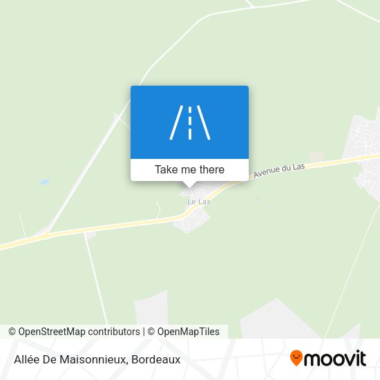 Allée De Maisonnieux map