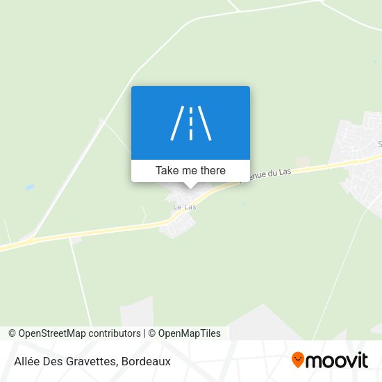 Allée Des Gravettes map