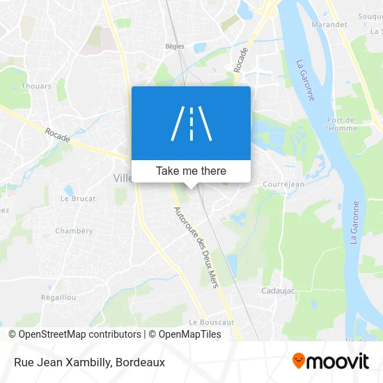 Rue Jean Xambilly map