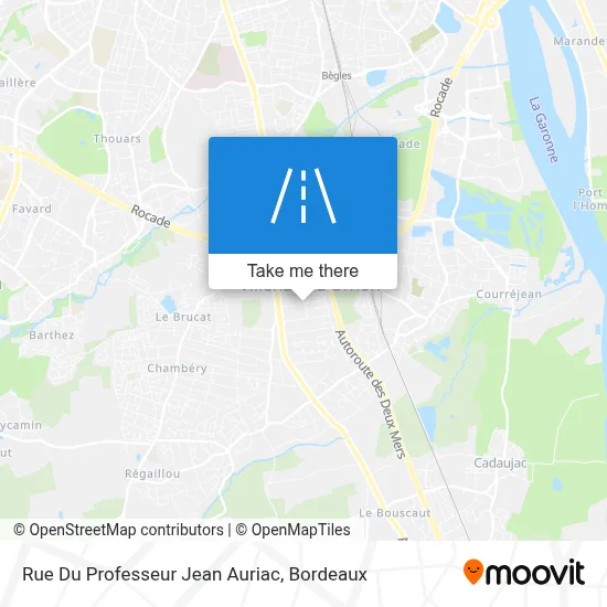 Rue Du Professeur Jean Auriac map
