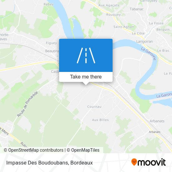 Impasse Des Boudoubans map