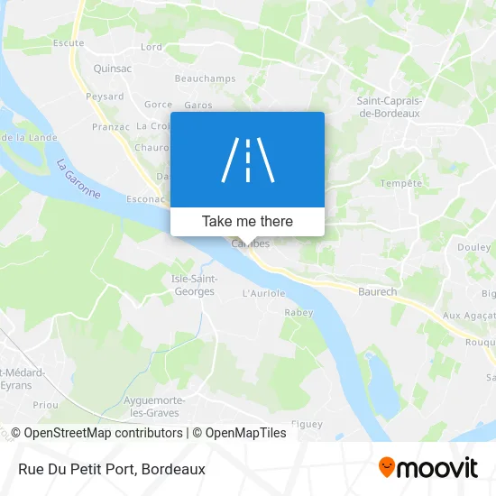 Rue Du Petit Port map