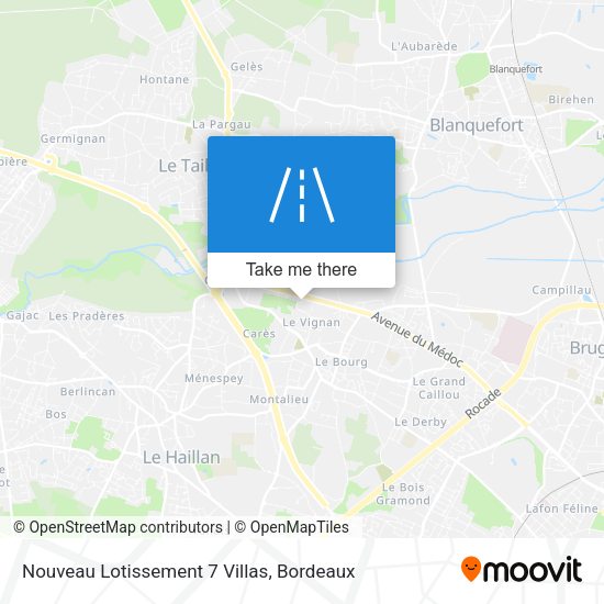 Nouveau Lotissement 7 Villas map
