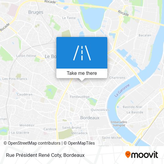 Rue Président René Coty map