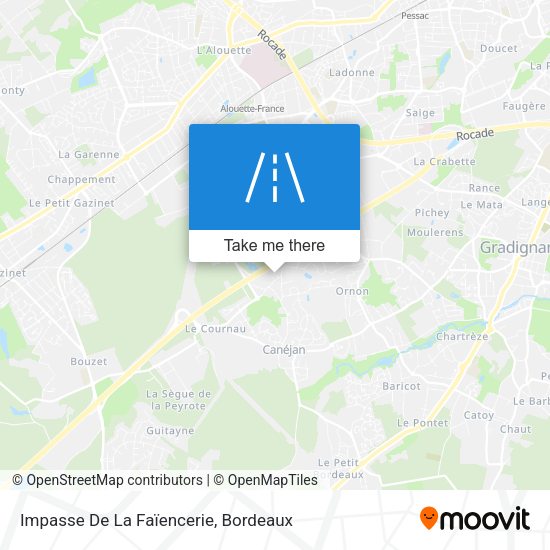 Impasse De La Faïencerie map