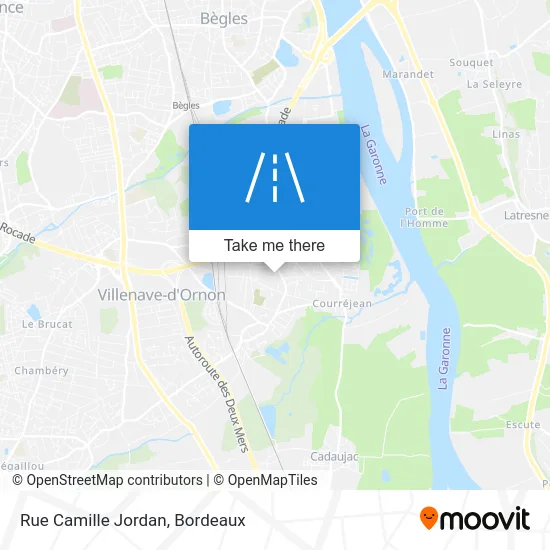 Rue Camille Jordan map