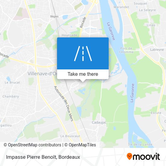 Impasse Pierre Benoît map