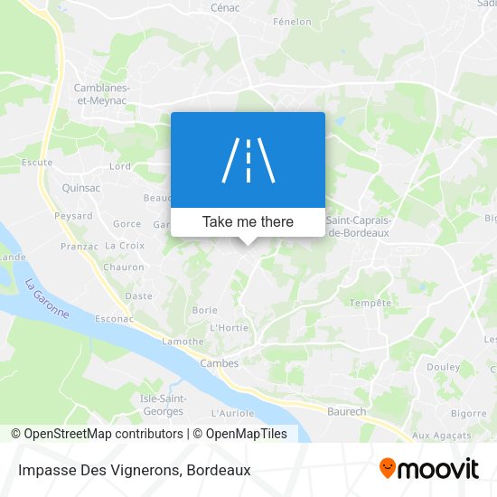 Impasse Des Vignerons map