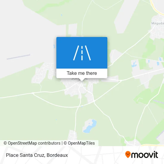 Place Santa Cruz map