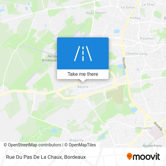 Rue Du Pas De La Chaux map