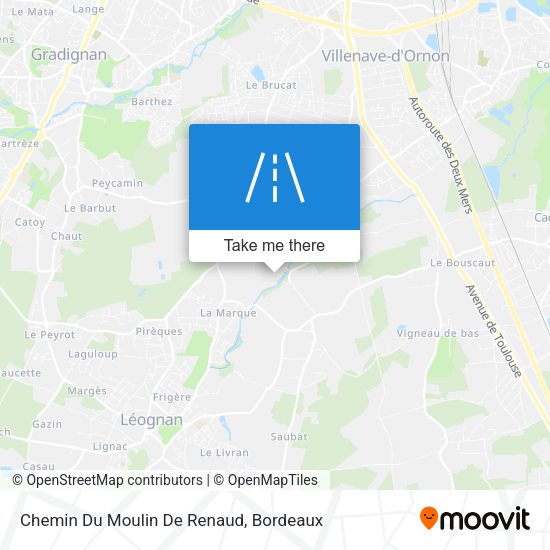 Chemin Du Moulin De Renaud map