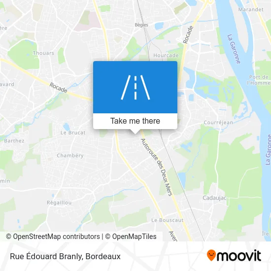 Rue Édouard Branly map