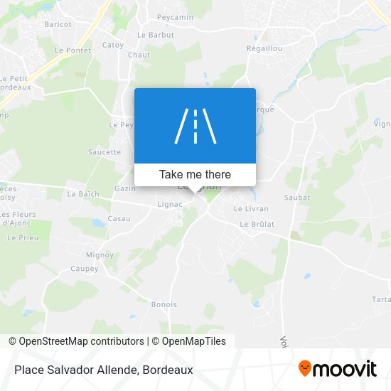 Place Salvador Allende map