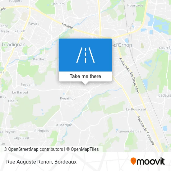 Rue Auguste Renoir map