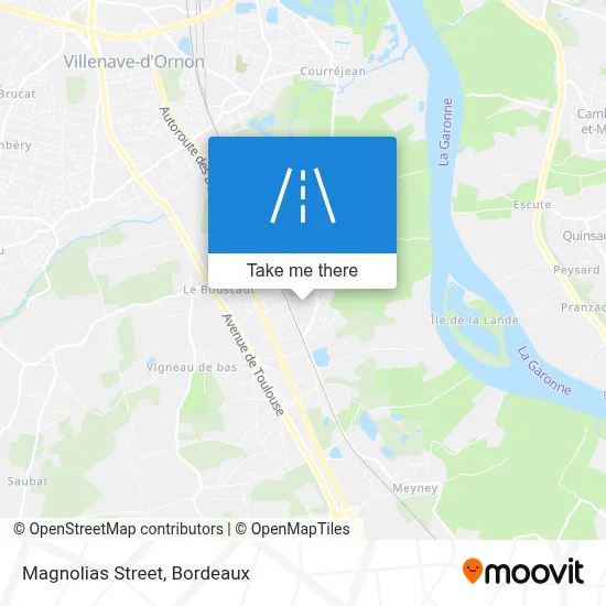 Rue Des Magnolias map