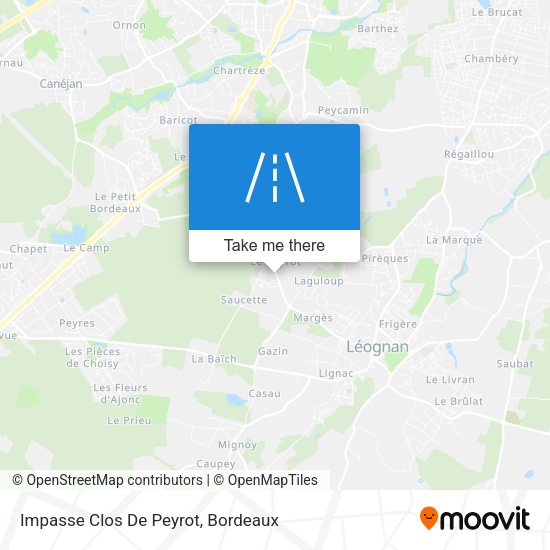 Impasse Clos De Peyrot map