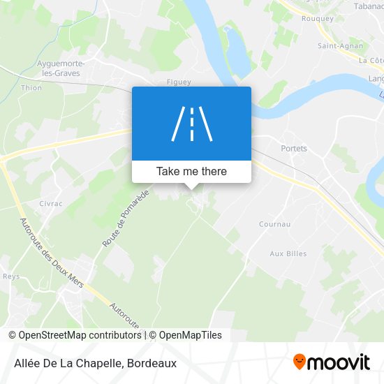 Allée De La Chapelle map