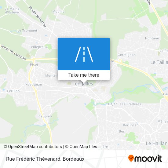 Rue Frédéric Thévenard map