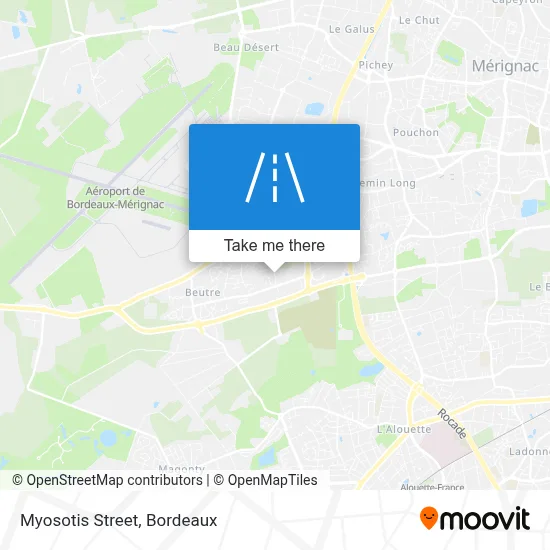 Rue Des Myosotis map