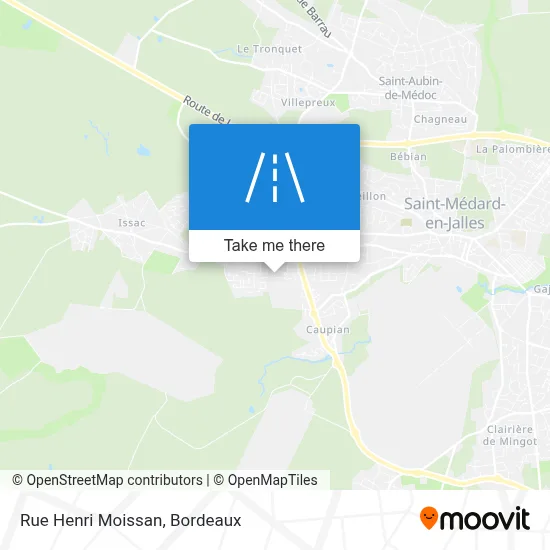 Rue Henri Moissan map