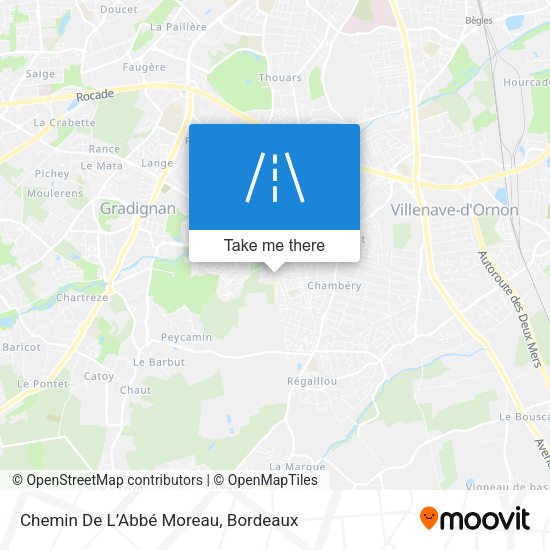 Chemin De L’Abbé Moreau map