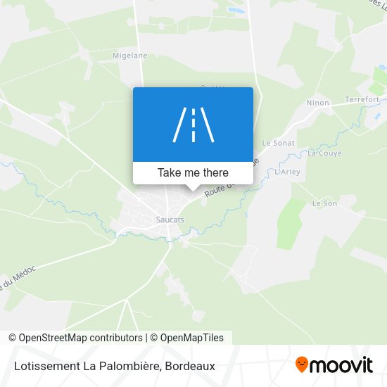 Lotissement La Palombière map