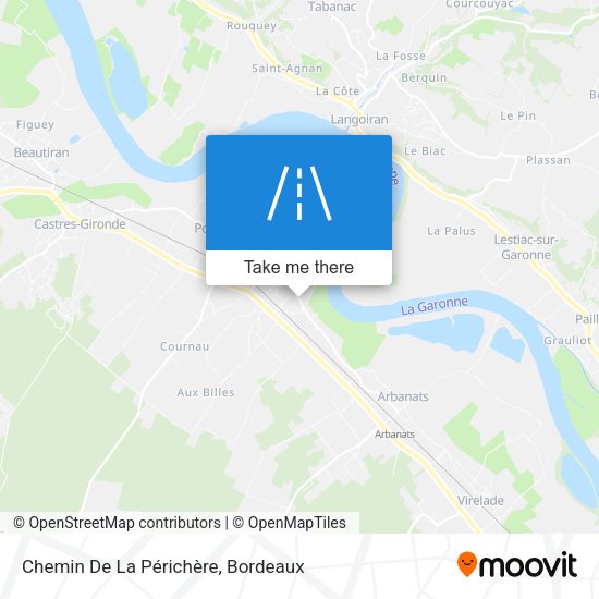 Chemin De La Périchère map