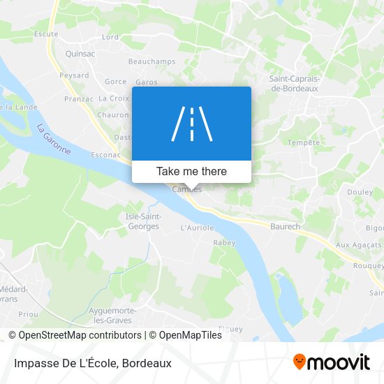 Impasse De L'École map