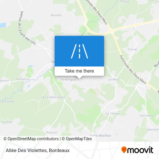 Allée Des Violettes map