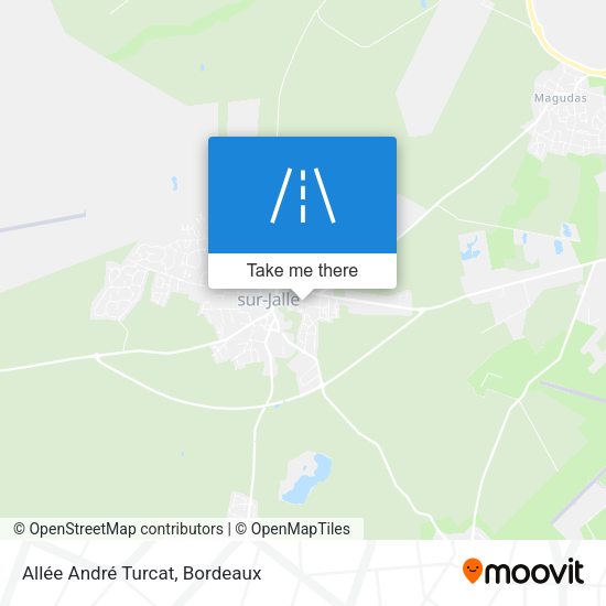 Allée André Turcat map