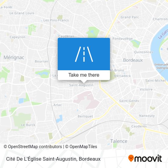 Cité De L'Église Saint-Augustin map
