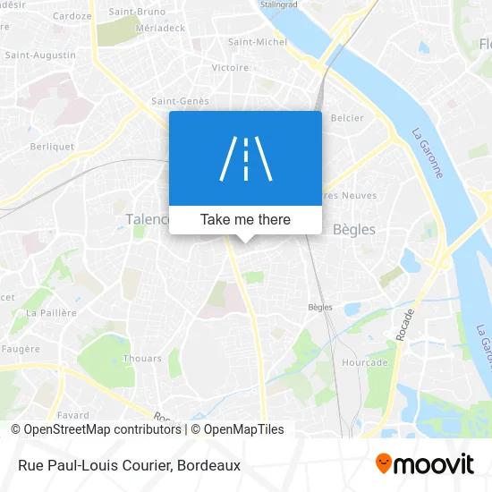Rue Paul-Louis Courier map