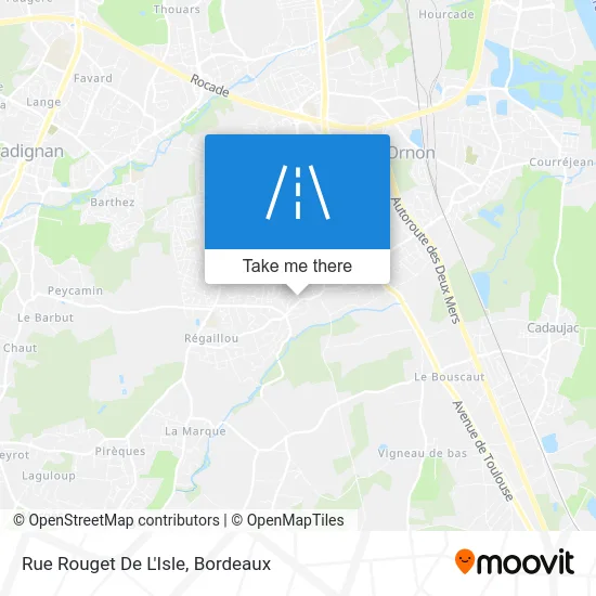 Rue Rouget De L'Isle map