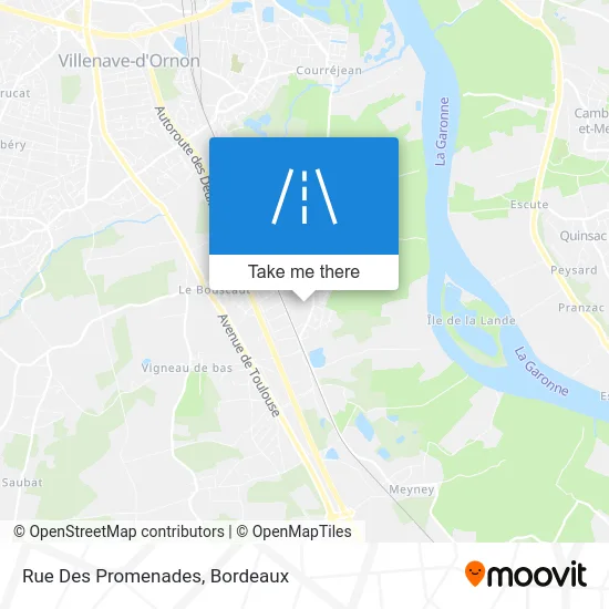 Rue Des Promenades map