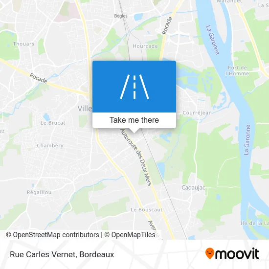 Rue Carles Vernet map