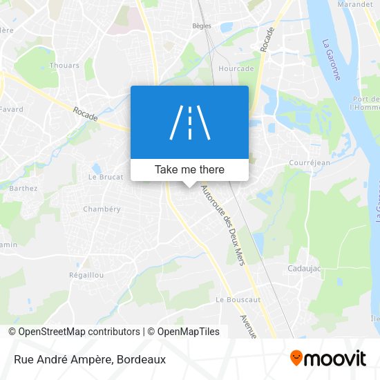 Rue André Ampère map
