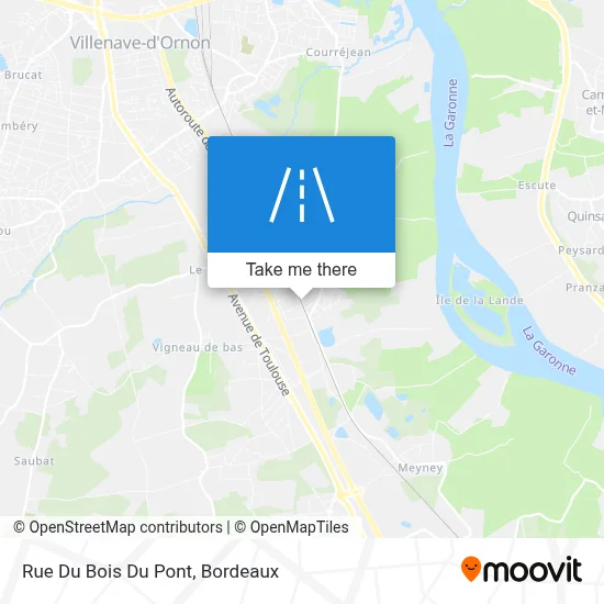Rue Du Bois Du Pont map