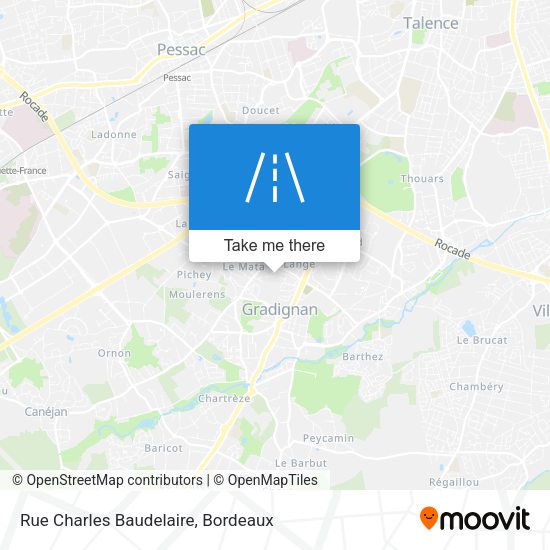 Rue Charles Baudelaire map