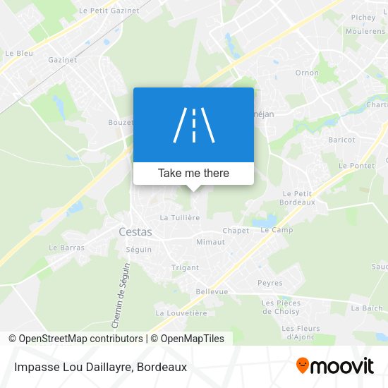 Impasse Lou Daillayre map