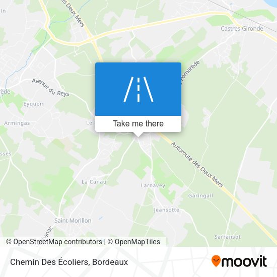 Chemin Des Écoliers map