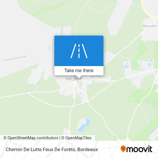 Chemin De Lutte Feux De Forêts map